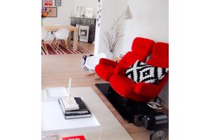 Dubbele bioscoopstoel