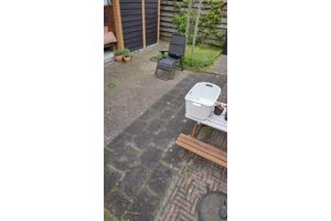 ± 20m² klinkers en tegels
