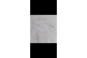 Mooi robuust bed, gratis ophalen  in Alkmaar 03-04