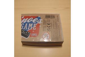 Klassieke Domino spel in houten doos bordspel