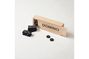 Klassieke Domino spel in houten doos bordspel