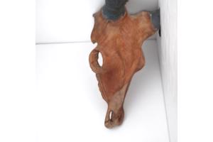 dierenkop bruin grijs 80x45x31cm
