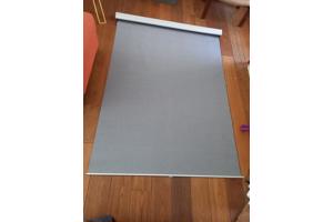 Rolgordijn 140x190 cm (bxh), grijs, verduisterend
