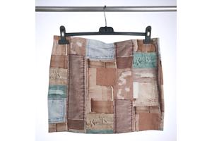 2 delig setje bandeau top + rok L