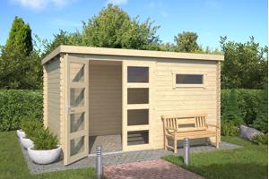 Blokhut Timian 380x230 Onbehandeld vuren