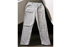 Broek wit met hoge taille L