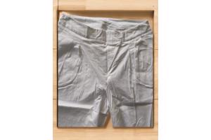 Broek wit met hoge taille L