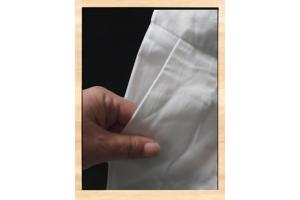 Broek wit met hoge taille L