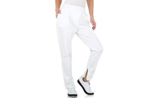Broek wit met hoge taille L