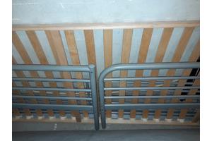 IKEA bedbank eenpersoons (frame, lattenbodem, matras)