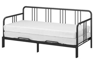 IKEA bedbank eenpersoons (frame, lattenbodem, matras)