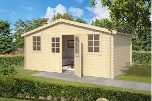 Blokhut Udo 480x300 Onbehandeld vuren