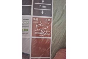 Ondervloerplaten voor parket en/of laminaatvloer.