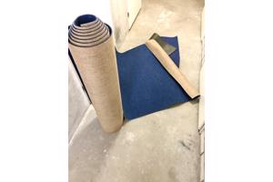 Tapijtrol Blauw 1:10 bij 2:20 meter