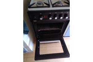 Gasfornuis vierpits met oven