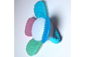 Rammelaar bijtring roze