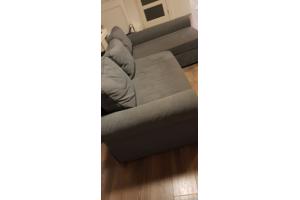 Hoekbank (met slaap functie en opbergen)