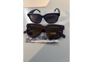 Zonnebril dames heren blauw montuur UV 400 cat 3