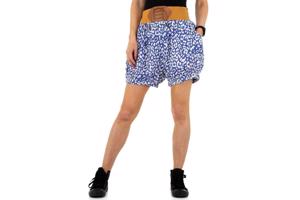 Korte broek blauw wit L/XL