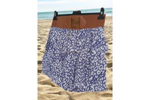 Korte broek blauw wit L/XL