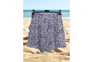 Korte broek blauw wit L/XL