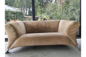 2 zitbank en love seat