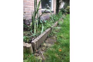 Palissade Beton. Beton sierrand.