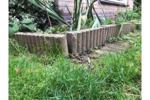 Palissade Beton. Beton sierrand.