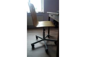 IKEA bureaustoel Jules berken/zilver