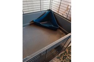 Cavia kooi met twee verdiepingen