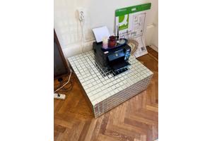 Salontafel met disco-patroon - Super reflecterend