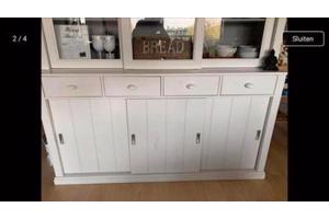 BUFFETKAST MOOIE WITTE KAST ZIE FOTO afm162 br212 hg48cmdiep