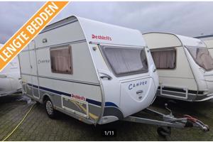 DETHLEFFS CAMPER 3.95 HK 2006 ZGOH 2 LENGTEBEDDEN