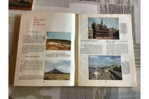 2 BOEKEN;LA GEOGRAPHIE d/L BELGIQUE,2 LIVRES anciens