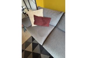 Bank met chaisse longue