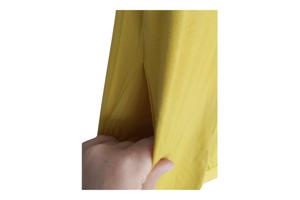 Shirt jurk Unhappy honden opdruk geel S