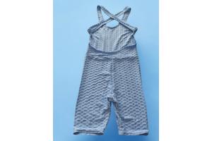 Holala sport / cashual playsuit blauw S/M 36/38