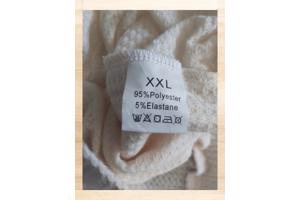 2 delige set creme wit XXL