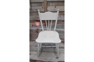 Houten eetkamer stoel