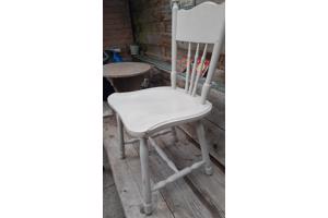 Houten eetkamer stoel