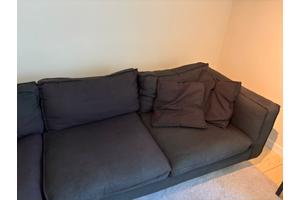 Goossens hoek/ chaise longue bank