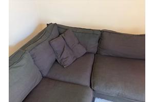 Goossens hoek/ chaise longue bank