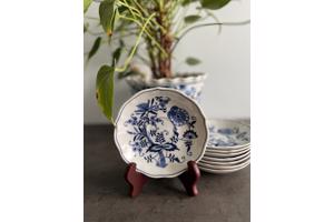 Vintage Blue Danube porseleinen bordjes