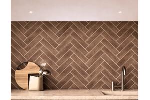 Cifre opal moka-badkamertegels-keukentegels-7,5x30-cm bruin