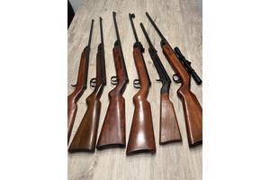 Zes Diana luchtbuksen