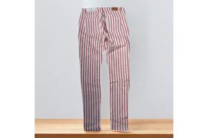 Redial Denim Paris skinny jeans wit rood M