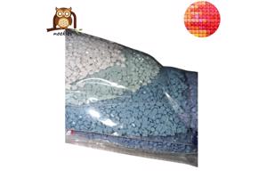 nr 23 Diamond Painting witte wolf 50x40cm (vierkant)