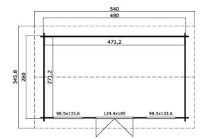 Nieuw Blokhut 44mm: Pembrokeshire 53