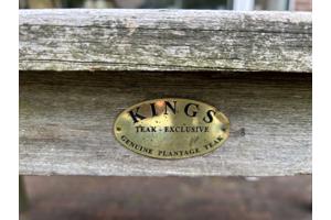 Teakhouten tuintafel goede staat