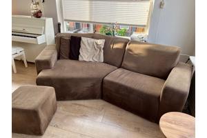 3-4 zitsbank met schuine hoek (Trapezium)